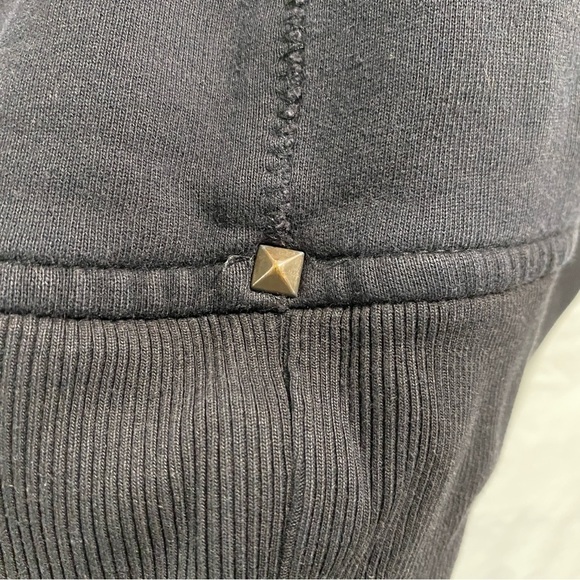 Wilfred Open Front Cocoon Style Black Jacket with Stud accents size Small(9) - Picture 9 of 10